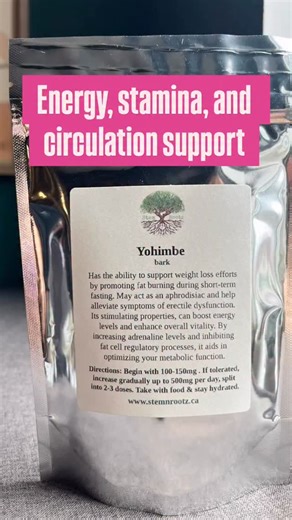 Yohimbe bark has been used traditionally to support male vitality,...