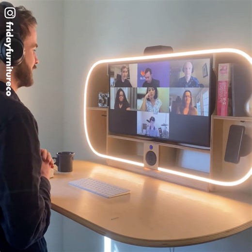 84K views · 544 reactions | This desk smartly incorporates a range of...