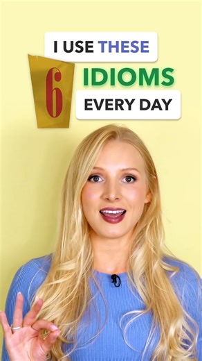 Want to sound more natural in English? Start using these SUPER common idioms! 🤩 | English with Lucy