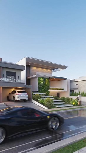 Step into the future of home design! This modern house elevation blends sleek lines, smart materials, and timeless elegance. Would you live here? Tell us in the comments! #ModernElevation #DreamHomeDesign #HouseGoals #ModernArchitecture #HomeInspiration #FacadeDesign #ArchitecturalDesign #ContemporaryHome #ExteriorDesign #ViralHomes | Home decor