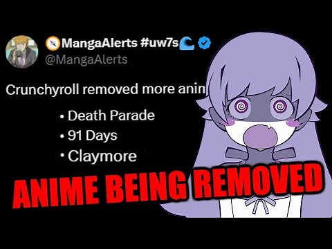 Crunchyroll is Permanently Removing Anime and Why This is a Problem