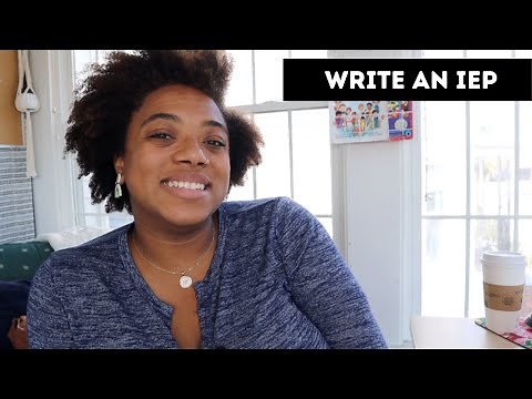 Write an IEP With Me