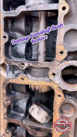 Camshaft Bush Removal Like a Pro 🔥 Easy Method Explained #mechanic #engine #bush #shorts #fyp #truck