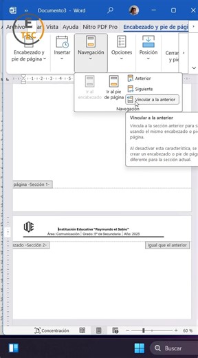 Descubre cómo agregar un encabezado exclusivo para la primera página de tu documento en Word. Ideal para portadas o trabajos formales donde no quieres que se repita en las demás hojas. #Word #Encabezado #TrucosWord #MicrosoftWord #Ofimática #AprendeConmigo #ProductividadDigital #TutorialWord | Etecnology