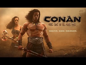Conan Exiles Ep 1 - Intro , Character creation and how to get killd