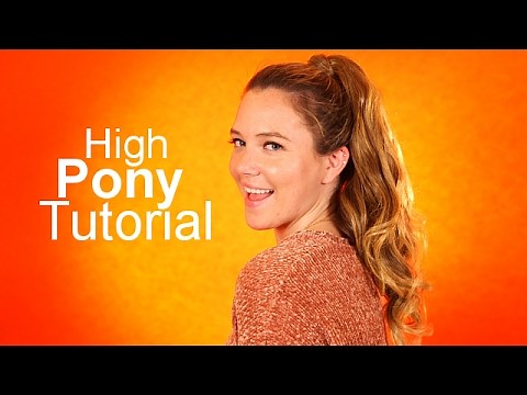 Ariana Grande High Ponytail Tutorial - How To