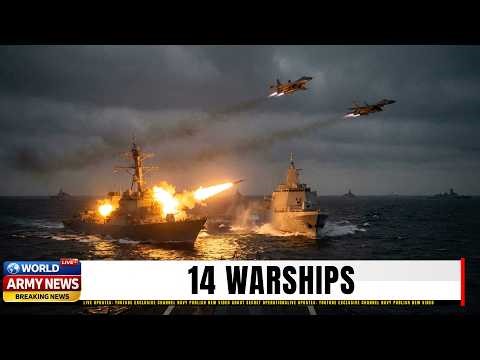 China Sent 14 Warships to Surround USS Dewey — The Captain REFUSED to Turn Back