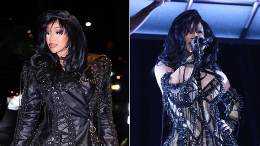 Cardi B Doubles Down on Leather in Bryan Hearns Studded Trench After ‘SNL’s’ 1,000th Episode