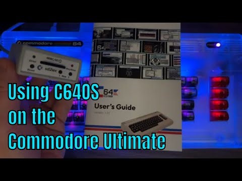C64OS on the Commodore 64 Ultimate