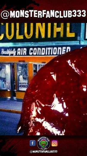 🍿 In the 1958 hit movie The Blob, the alien monster was created using a variety of materials, including petroleum jelly and silicone. Dye was gradually added, increasing its redness as it consumed the flesh and blood of its victims! The monster's unforgettable look really pops thanks to Technicolor. Some of the original silocone from the movie was owned by the late movie memorabilia collector, Wes Shank, and displayed at annual Blobfest reenactments at the Colonial Theater in Pennsylvania. - Pr