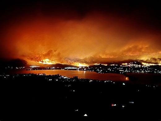 Osoyoos wildfire: Evacuations ease after frightening weekend