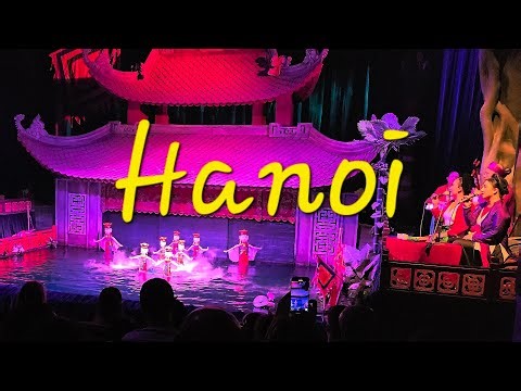 Hanoi - Train Street - Water Puppet Show