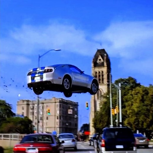 Tobey Marshall Flies the Car 🚗✨ | Need for Speed | #shorts