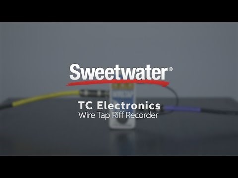 TC Electronic Wiretap Riff Recorder Pedal Demo by Sweetwater