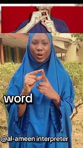 533K views · 8.6K reactions | American sign language words for bigginers _Fatima Ahmad Auwal (teemah) #SignLanguage #americansignlanguage #alameeninterpreter | Al-ameen Interpreter | Facebook
