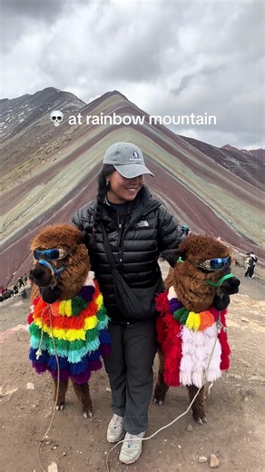 5,000 metres above sea level has that effect on you 🫠 for just a 3km or so hike, which is mainly flat until the end where it’s at its steepest, is noooo joke. Don’t underestimate the altitude! Survived it tho 💅 #peru🇵🇪 #peru #cusco_peru🇵🇪 #rainbowmountain #southamericatravel