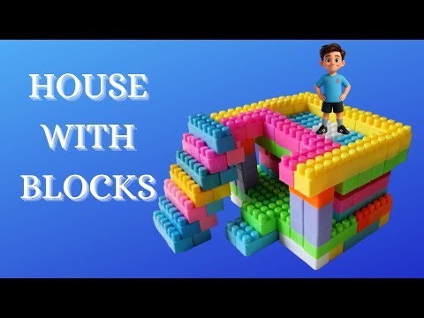 How to Make DIY House with Building Blocks