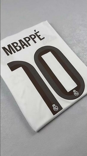 Mbappé 10 Real Madrid 25-26 Home Kit Soccer Jersey 🔥 New Football Shirt