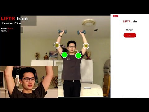 LIFTR: A Virtual Personal Fitness Trainer - Powered by Computer Vision & AI
