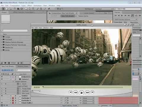 After Effects Tutorial - Particle Shadows