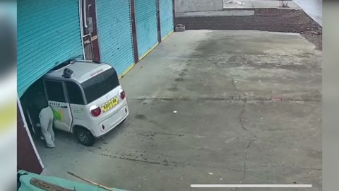 Young mother crushed by her own car after leaving toddler inside with engine running