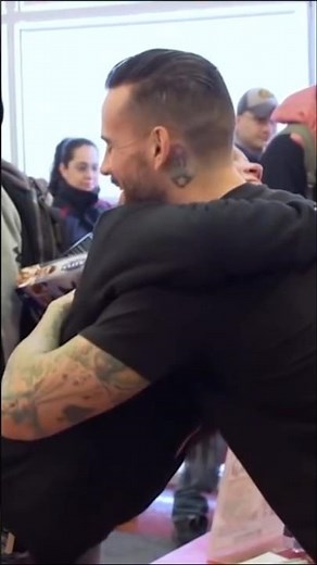 When future NXT Superstar Cora Jade met her childhood hero CM Punk 🥹