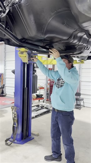 Jessie Jewart on Instagram: "Fitting this TCI Engineering subframe underneath Charles’s 79 Trans Am. We love the TCI Chassis because we get the most clearance, lowest stance and because torque arm f*n works 🦾"