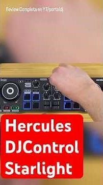 The SECRET of the Hercules DJControl Starlight ✨ #DJ #Shorts #music #djgear #serato #unboxing
