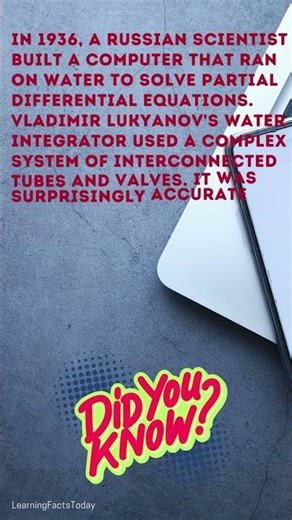 A Computer That Runs on WATER?!