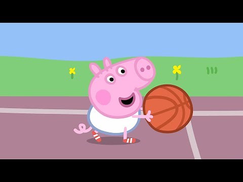 Peppa Pig Learns How To Play Basketball! | Kids TV And Stories