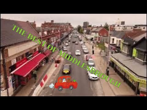 Teesside University Middlesbrough City Tour Drone Footage Ariel View 4k UHD MUST SEE