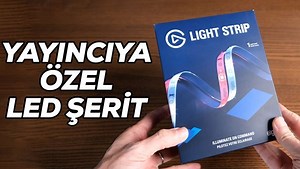 En profesyoneli bu "ELGATO LIGHT STRIP" RGB White LED Aydınlatma