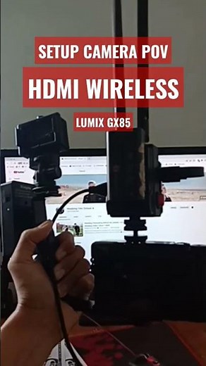 Lumix GX85 with HDMI Wireless (POV Setup Camera)