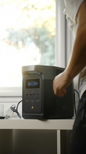 1.6K views · 56 reactions | 50 mins to power up with #EcoFlowDELTA2! Just grab your gear and go for a outdoor movie night!  | EcoFlow | Facebook