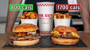 I made a low calorie burger 🍔 that rivals Five Guys