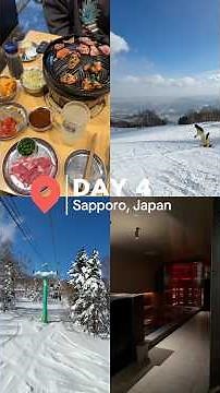 Snowboarding in Sapporo - Teine Ski Resort