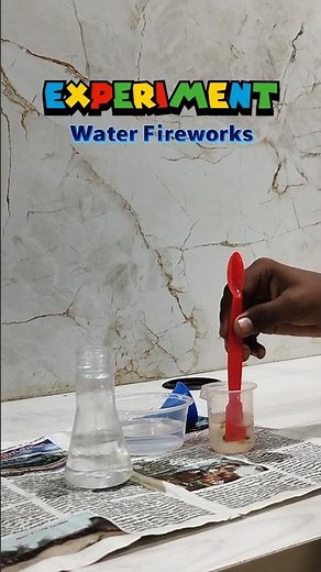 How to Make Underwater Fireworks | Easy Science Experiment for Your Kids #stemactivities #stemfun