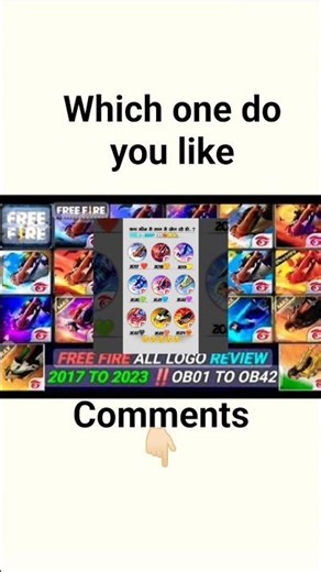 free fire logo which one do you like 🤗