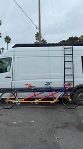 DAY 1 OF BIKING ACROSS THE USA on this 3 seater bike with our friends @rick_and_bec, Evie and Frankie, and Dusty & Sarah! We plan to bike 100 miles a day for the next 30 days, taking turns on the trandem and driving all 3 vans over 3,000 miles from Oceanside, CA to Washington DC 🇺🇸 Our most ambitious goal EVER! | Kara and Nate