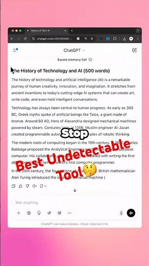 Best Undetectable AI Tool 🔒🤖