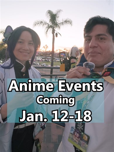 Anime Events coming to Southern California (Jan. 12-18) 📌 Los Angeles - Orange County 💎 Cosplayer Feature @hotchauder Event guide ⬇️ 1.) Hololive X @round1usa (select locations) 2.) 🎬 Gundam W Endless Waltz 3.) 🎬 All you need is kill @gkidsfilms 4.) Trade Night @the_nerdmarket 5.) @animeimpulse Pomona 6.) @bloodartisan Warehouse sale #animeevents #socal #cosplay #pokemon #animeimpulse