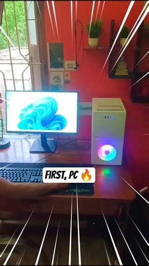 "Sopno sotti holo! 😍 My First PC Setup video! 🔥" #shorts #shortsfeed #minivlog