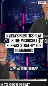 NVIDIA's robotics play is the Microsoft Surface strategy for humanoids