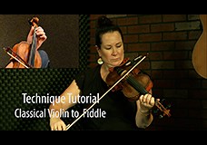 Transitioning From Classical Violin to Playing Fiddle - FREE lesson