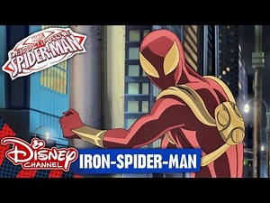 DER ULTIMATIVE SPIDER-MAN - Clip: Iron-Spider-Man | Disney Channel