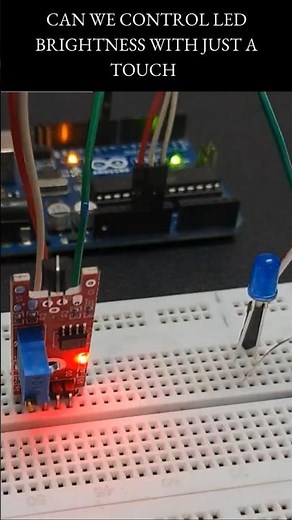 From Dim to Bright — LED Control with One Touch!