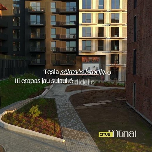 CITUS Mūnai I Stilingiausi namai Žirmūnuose