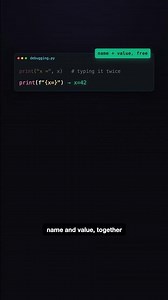 The hidden language inside Python f-strings #Shorts
