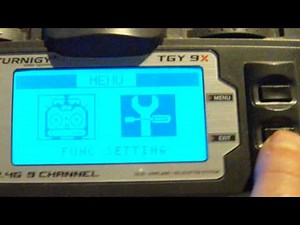Turnigy 9X Aux Channel Setup.Tutorial in HD