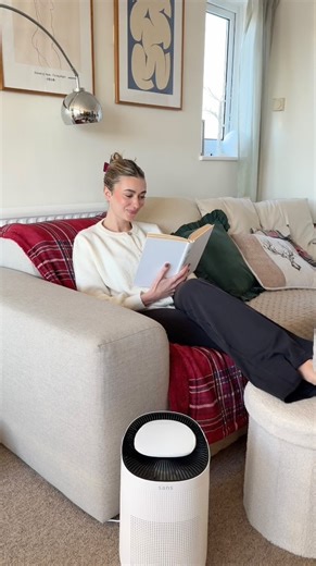 The Sans air purifier filters out up to 99.97% of particles - keeping the air in your home clean and clear. 🏡 Now available in the UK 🇬🇧 Visit our link in bio to learn more about how Sans can improve the air quality in your home or check out our website: www.livesans.com www.livesans.co.uk | Sans